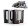 4 Ways Locking Cat Flap Door with Security Lock Easy Installation Weatherproof Self-Closing Pet Door Anti Pet Turn Knob