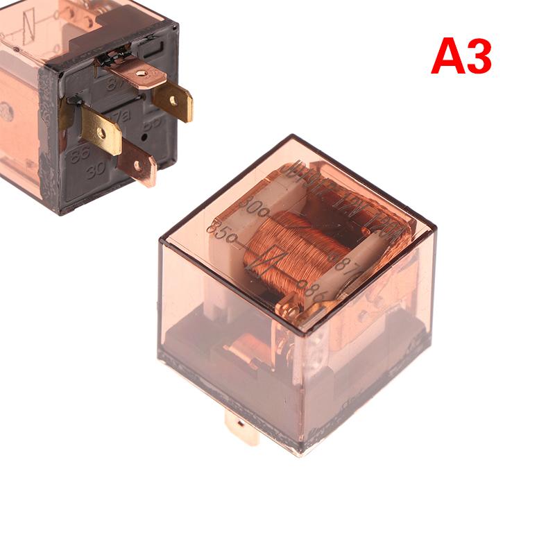 

Реле автомобільне водонепроникне 12В 24В 4-контактне 5-контактне SPDT реле керування автомобілем 40А 60А 120А автомобільні реле високої комутаційної здатності 12V 4Pin 120A