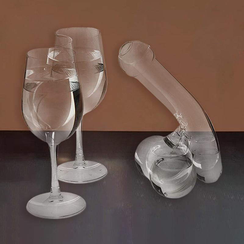 Kreatywny Dekanter Penis Szklanka Do Wina Soku Szklanka Whisky Szampan Brandy Zabawny Kubek Koktajlowy do Baru Ktv i Imprezy Night Show