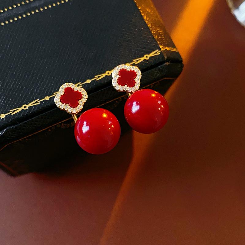 

Позолоченные серебряные серьги-шарики в форме иглы - модные ретро-серьги-гвоздики для ношения в паре