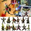 Cartoon Style Car Hanging Decoration Christmas Tree Ornament Acrylic Material