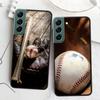 Baseball Phone Case For ASamsung A16 A26 A36 A56 A02 A03S A04S A05S Galaxy A55 A35 A25 A15 S10 Lite A9 A8 A7 A6 Plus A90 5G A80