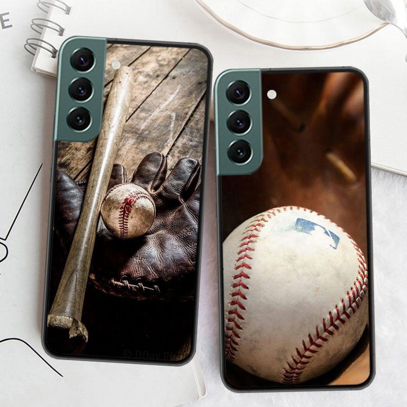 Baseball Phone Case For ASamsung A16 A26 A36 A56 A02 A03S A04S A05S Galaxy A55 A35 A25 A15 S10 Lite A9 A8 A7 A6 Plus A90 5G A80