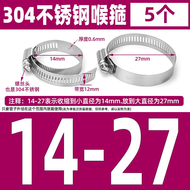 Alliance 304 Stainless Steel Hose Clamps