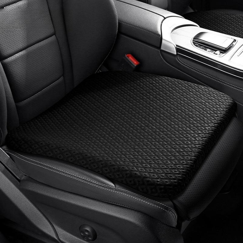 Memory Foam Car Seat Cushion for Summer, Suitable for Office and Car Use,Breathable and Cool Heightening Height Boost Mat