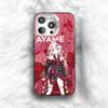 Virtual Nakiri Ayame Holo  Phone Case For iPhone 16 17 15 14 12 13 Pro Max Black Color Shockproof Cover