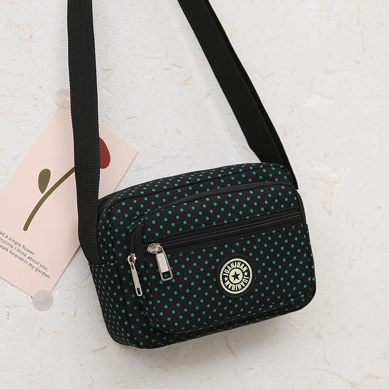 Large Capacity Canvas Shoulder and Crossbody Bag for Middle-Aged Women