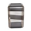 Cup Storage Rack Dustproof Stackable Plastic Clear Cup Organizer Box for Cabinet Desktop Large