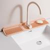 1Pcs Drying Pad Faucet Mat Countertop Protector Splash Guard  for Bathroom Kitchen Sink Faucet