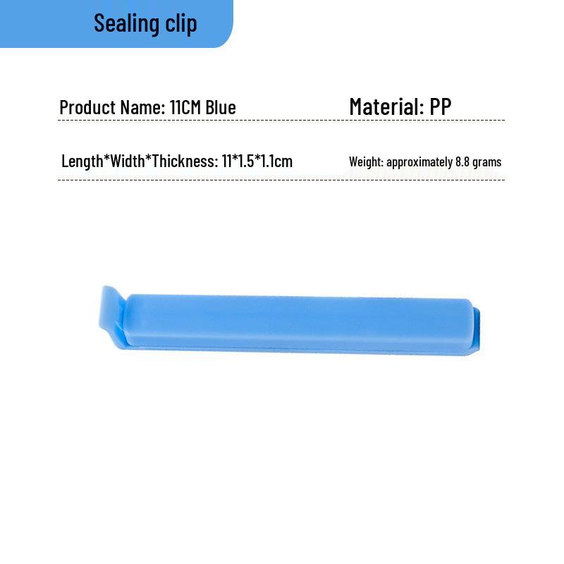 Plastic Food and Snack Bag Sealing Clips for Tea and Seasonings