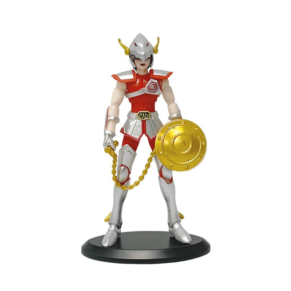 18CM Anime Figure Phoenix Ikki Hyoga Seiya Shiryu Standing Armor Model Children's Toys PVC Box Desktop Collection Decoration