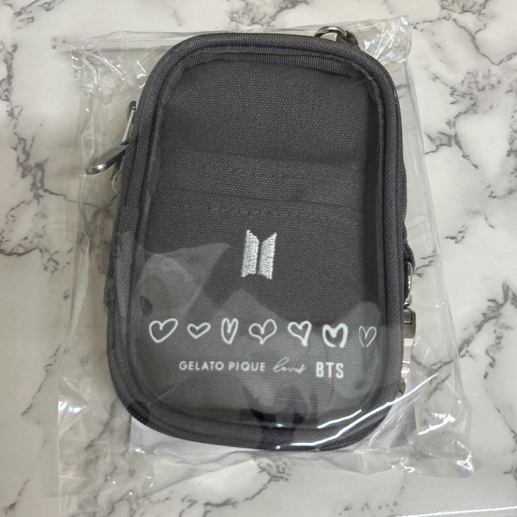 [USED] Gelato Pique & BTS Carry Pouch Gray