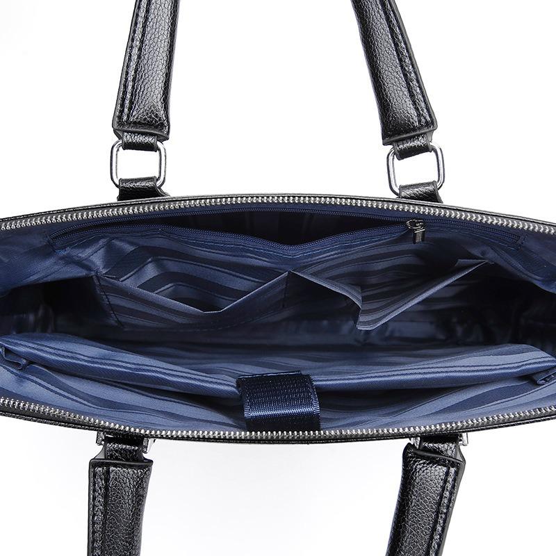 Men's bag new men's shoulder messenger business commute computer document handbag