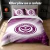 Portsmouth FC Design Bed Bedding Set 1 Duvet Cover + 2 Pillowcases Soft Breathable Household Bed Linens