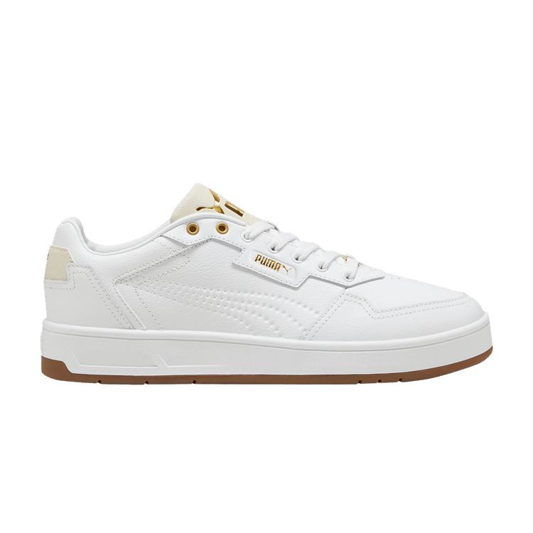 

Puma Court Classic Lux Белое золото/Резина Унисекс Кроссовки Alpine-Snow 395019-05 37