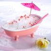 Bunte Macaron-Badewanne Eiscreme-Dessertschalen Keramik-Backschale Spezialitätenrestaurant Obstsalat Snackbehälter Soßenschale