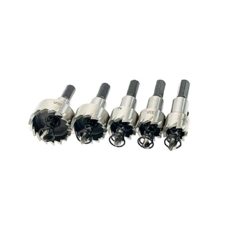 12Piece Hole Cutter Set with Advanced Carbide Blades for Enhances Durability Performances Aluminum Iron Wood Application