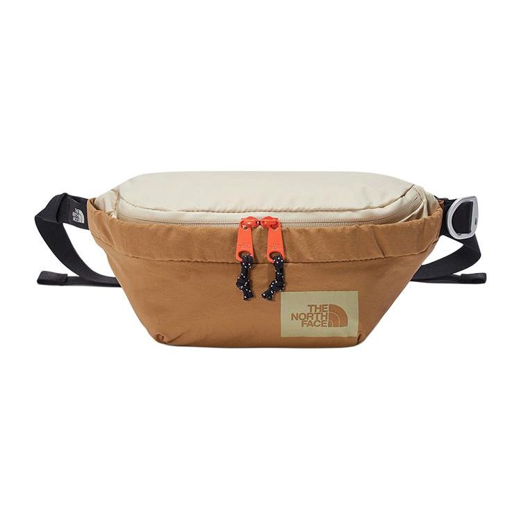 

The North Face 2.3L Sports Casual Logo Waist Bag Outdoor Bag Unisex Waist Bag Brown NF0A52TN-IY4 Brown