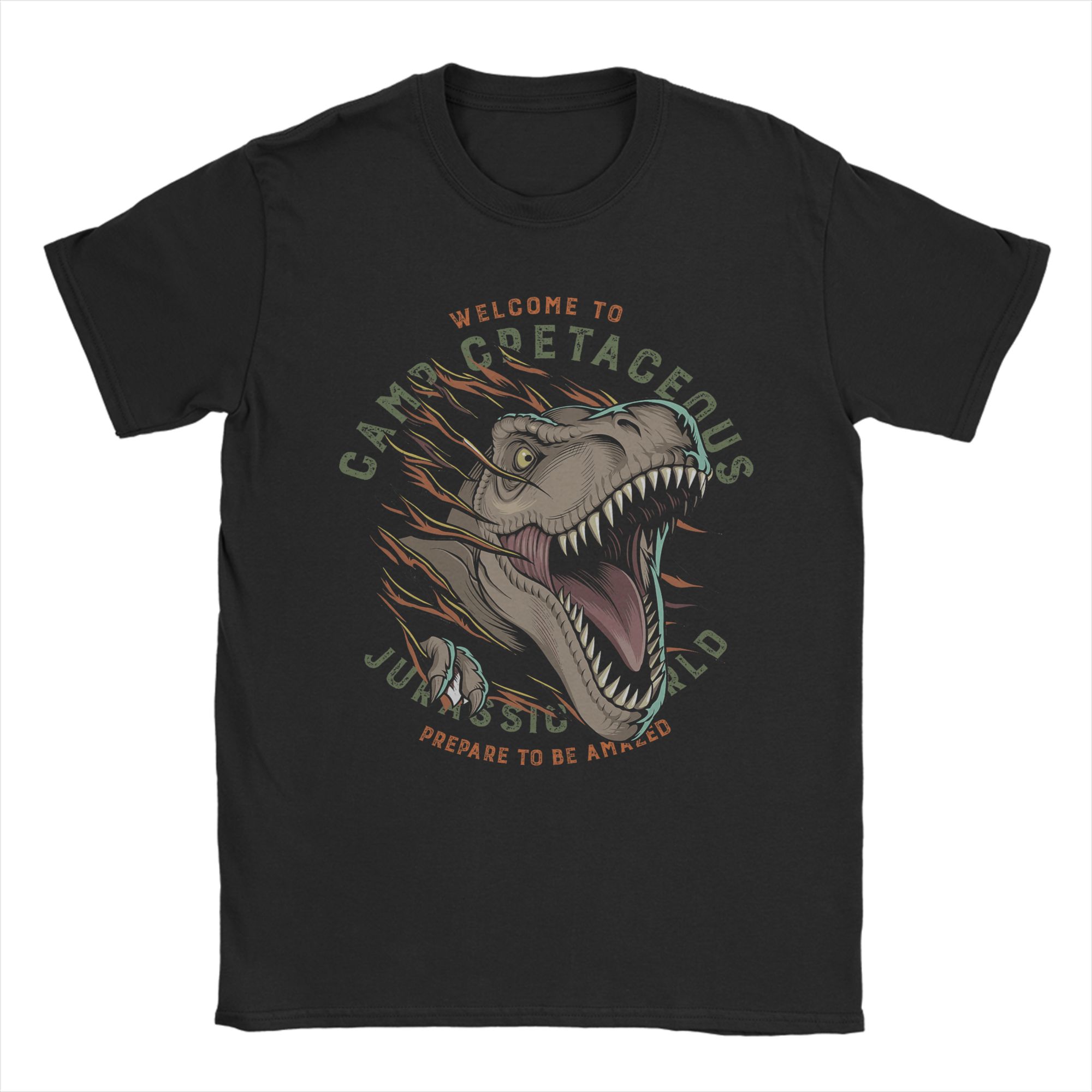 Welcome to Camp Cretaceous Jurassic World T-shirt S