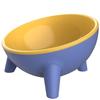 Anti Slip Pet High Footed Bowl Anti Vomiting Wide Mouth Cat Food Water Bowl Protect Cervical Vertebra Stable