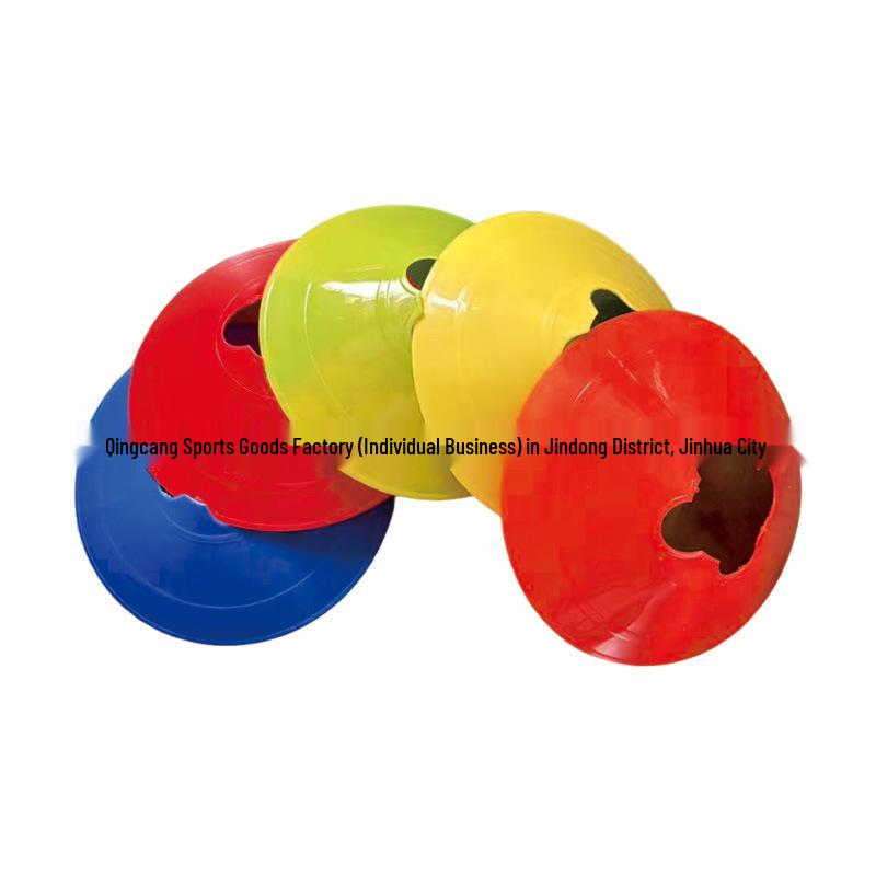 Multi-functional Flower-shaped Marker Plate for Football and Basketball Training.