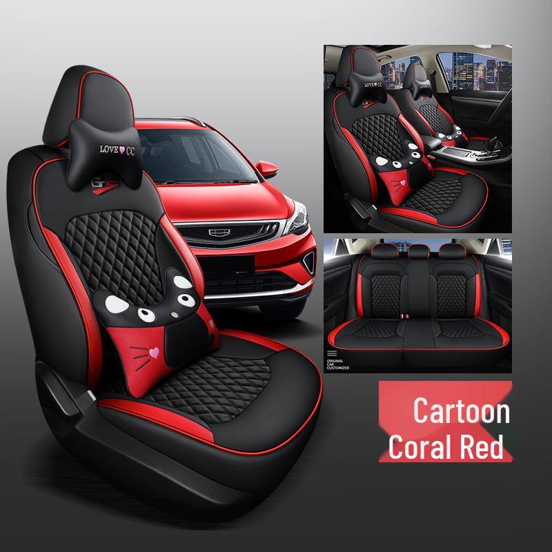 Custom Sports Leather Seat Cover for Geely Emgrand GS GL - All-Season Fit
