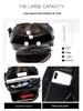 Women's 2023 Soft Lambskin Backpack – Versatile Double Shoulder Bag with Large Capacity, Stylish for College Students and Casual Use.
