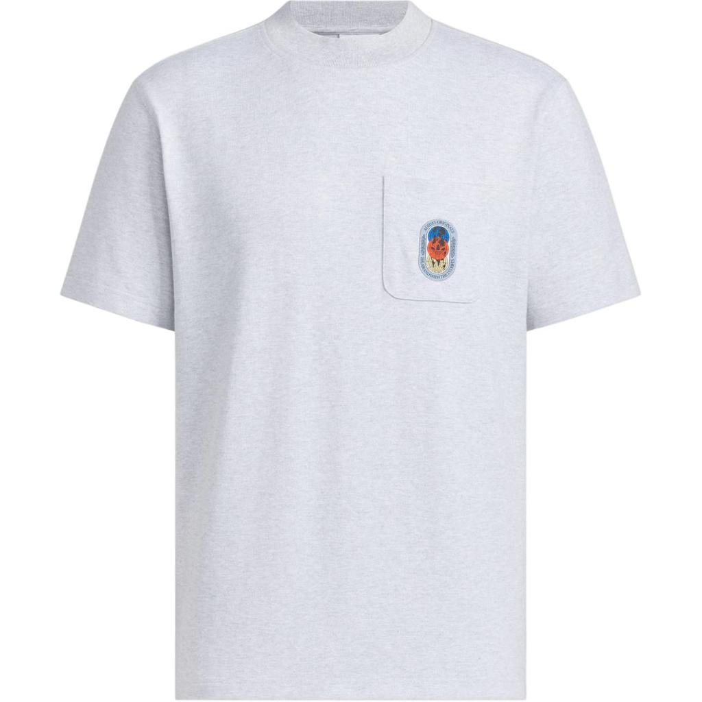 Adidas Originals Ss24 Olpc Tee 2 Series Round Neck Casual Sports Short Sleeve T-Shirt Men Tops Light-Gray JN7767