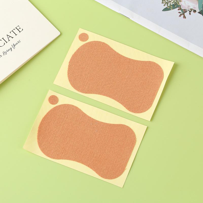 6/10Pcs Armpit Sweat Pads Cotton Wick Disposable Underarm Sweat-Absorbing Stickers Breathable Invisible Sweatproof Patch 6pcs серый
