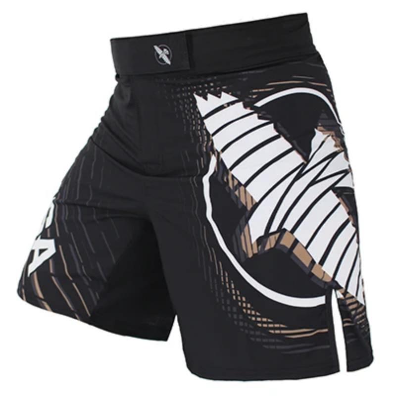 MMA dragón negro Águila subtítulos deportivos transpirable entrenamiento boxeo mma pantalón corto kickboxing pantalones cortos bixong corto muay thai boxeo mma