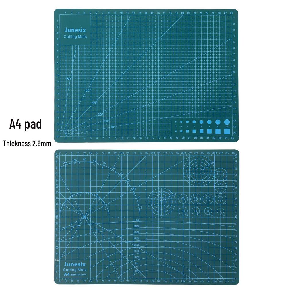 A3/A4 DIY Cutting Board: Handmade Rubber Mat for Model & Stamp Carving - 2.6mm Thick