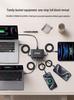140W Gallium Nitride Fast Charger with TFT Display, PD3.1 Port, Multi-functional, 470W Fast Charging Desktop Charger