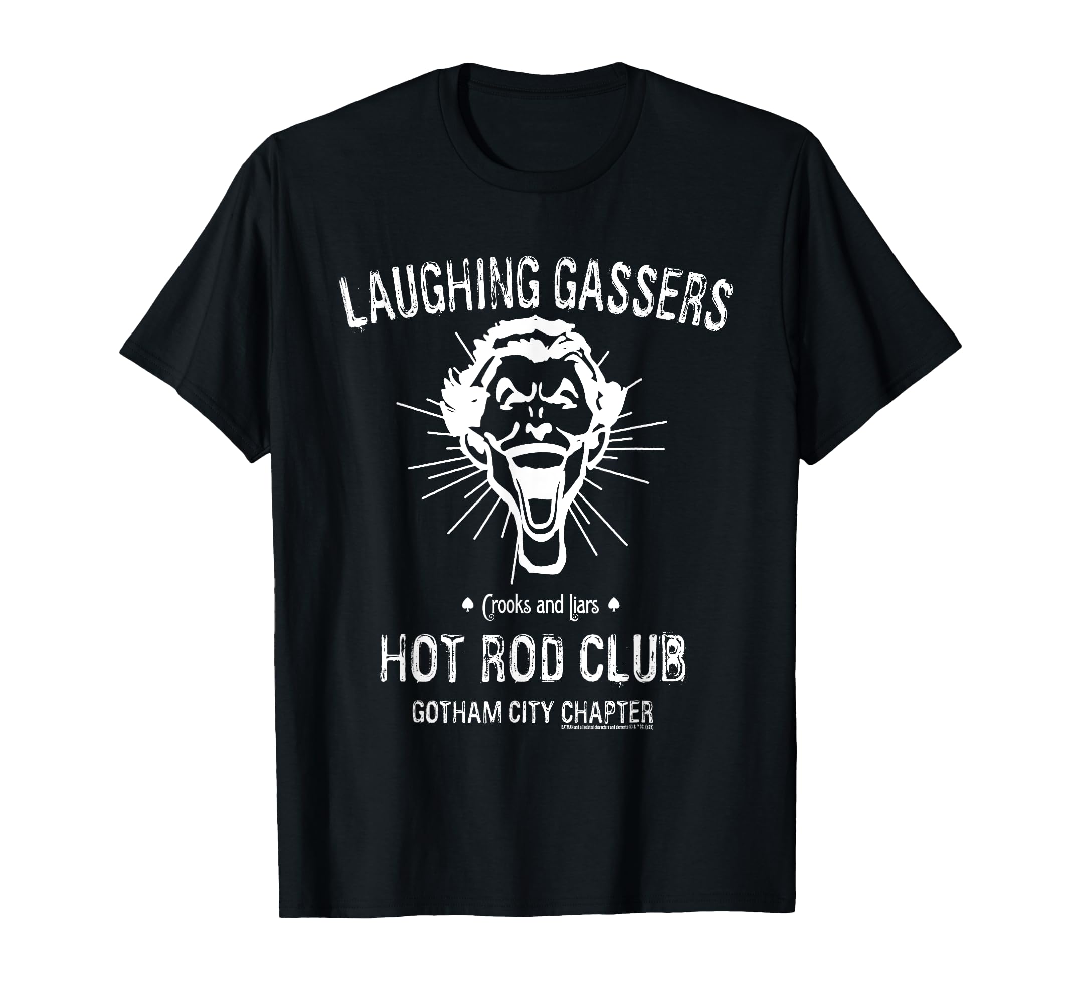 

Batman Joker Laughing Gasser Hot Rod Club T-Shirt