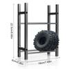 1.9 Inch Simulation Wheel Hub Tyres Shelf Tire Storage Rack for  4CelsiusSCX10 1Celsius10 RC Car