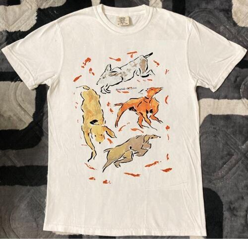 Kate Bush Hounds Of Love Cotton White Unisex T-shirt S5XL VN0646 L