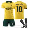 2025-26 Season AC Milan Two-guest Football Uniform Children's Set 10 Leo 14 Modric Ibrahimovic Jersey