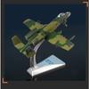 1/72 A-10 Thunderbolt II Fighter Toy Plane Aircraft Model Diecast Metal Airplane Miniature Unique Collection Gift for Children