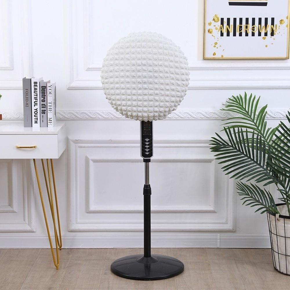 Bubble Grid Fan Protective Cover Solid Color Fan Grid Cover Durable Fan Dust Cover  Living Room