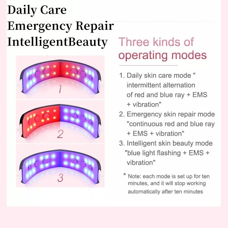 Gesichtslifting-Gerät, LED-Photonentherapie, Gesichtsschlankheitsvibrationsmassagegerät, V-Gesichtsrettungsgürtel, Doppelkinn, V-förmiger Wangenlift, V-Gesichtsmassagegerät