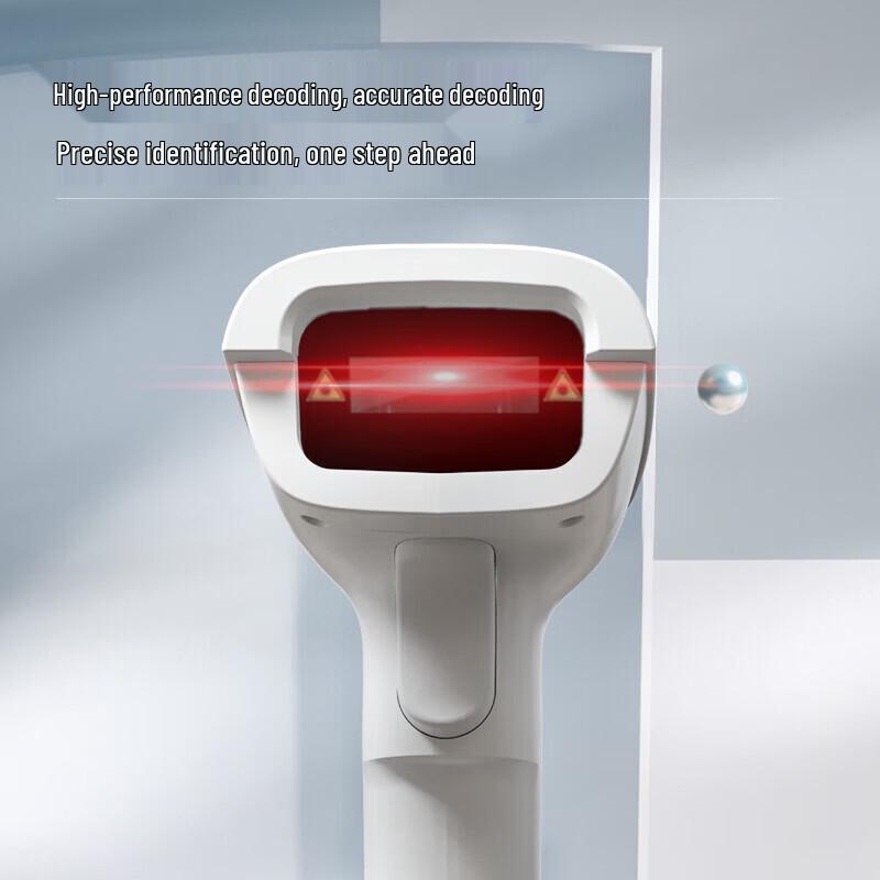 Deli Wireless 1D Barcode Scanner Gun 14881S