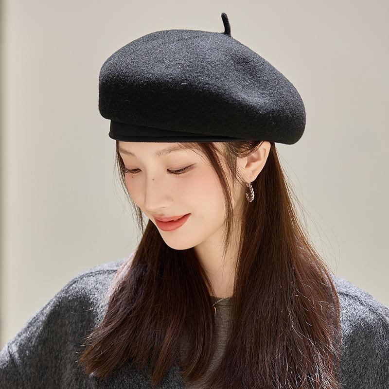 Retro Woolen Beret, Windproof and Warm In Autumn and Winter, Literary and Artistic Painter Hat