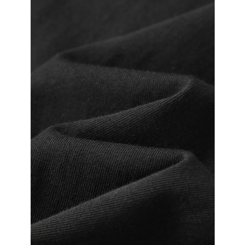 T-shirt con Stampa Farfalle, Taglia Europea, Girocollo Casual, Vestibilità Regolare, Manica Corta, Tessuto Leggermente Elasticizzato Per Uomo, Ideale Per Estate e Uso Quotidiano