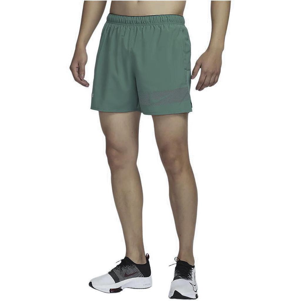 Nike Challenger Flash Logo Reflective Strip Design Quick-Dry Casual Sports Shorts Men Shorts Coastal-Blue FN3049-361