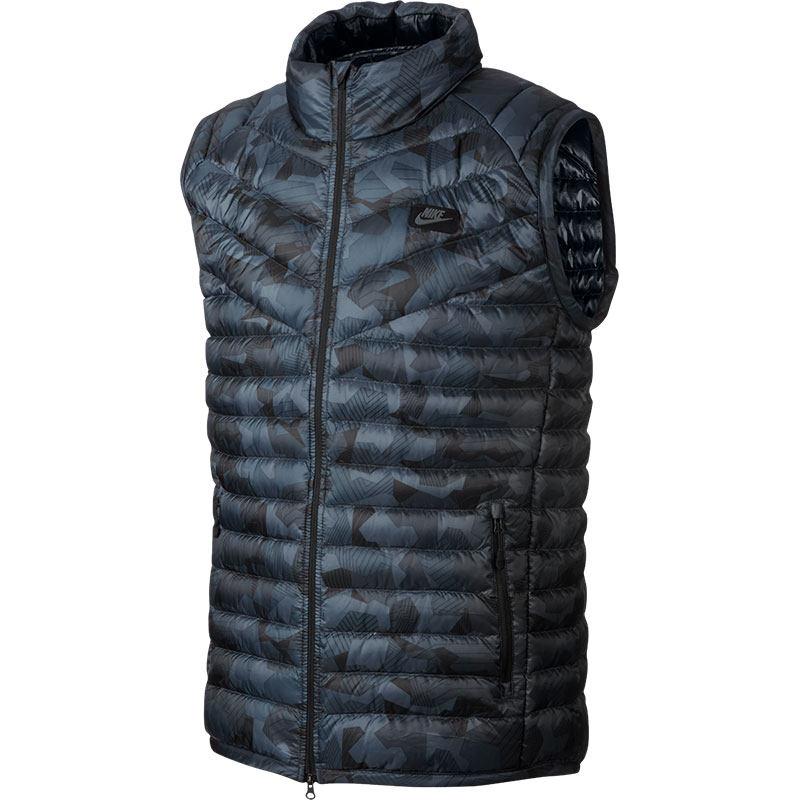 Nike Stand Collar Casual Warm Zipper Down Vest Men vest 823682-021 S