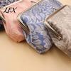 Coin Holder with Leaf Printed Purse, Kiss-lock Closure, Floral Lining Compact Tear-resistant Purse Canvas Wallet, for Coins Cards Jewelry Storage