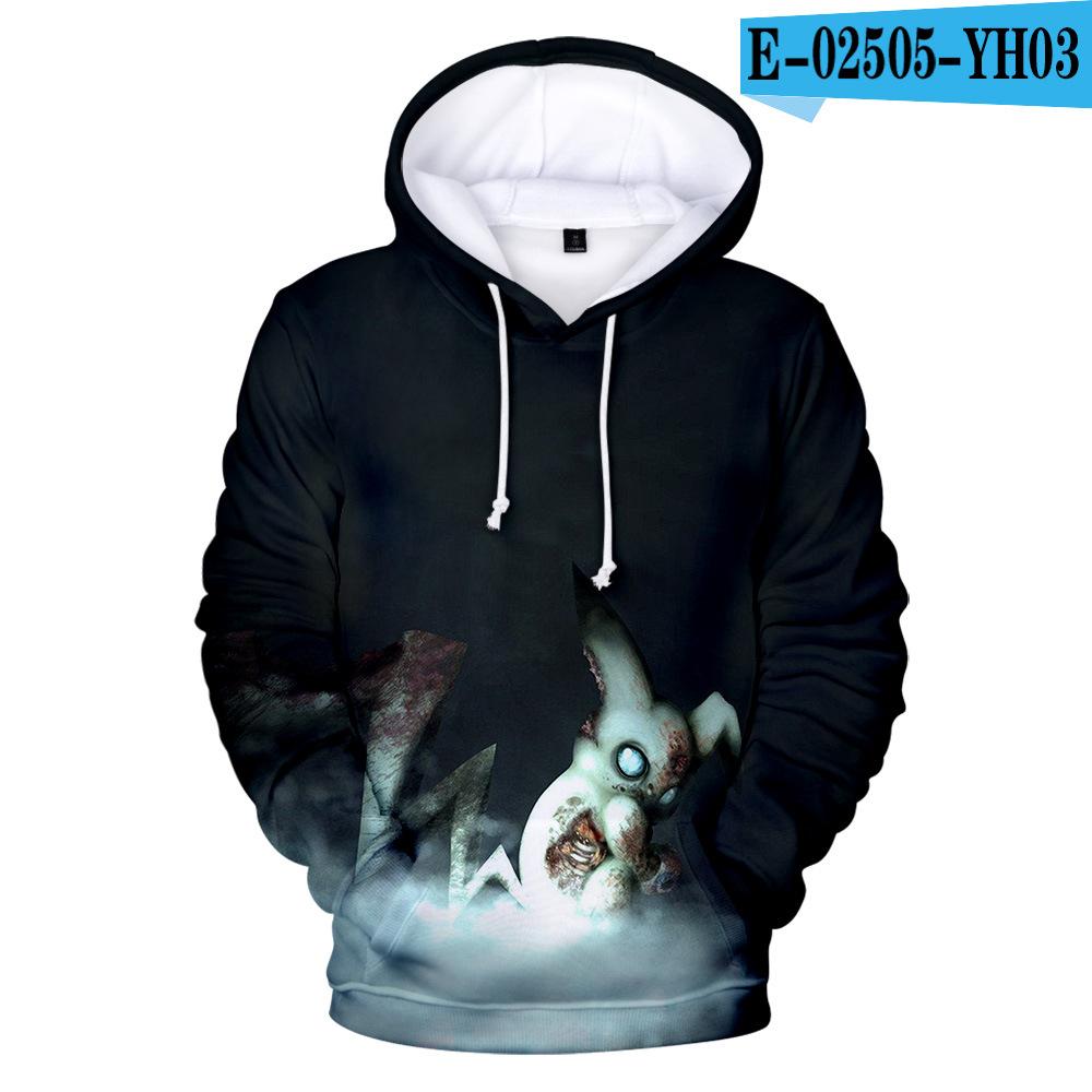 Hoodie Men Streetwear Hooded Sweatshirt Creepypasta Hoodies Ticci Toby Cosplay Costume Autumn Winter Clothes