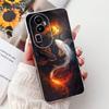 For OPPO Reno 10 Pro Plus Case CPH2521 Cover Popular Dragon Carp Cartoon Soft Silicone Funda For OPPO Reno 10 Pro Reno10 5G Capa