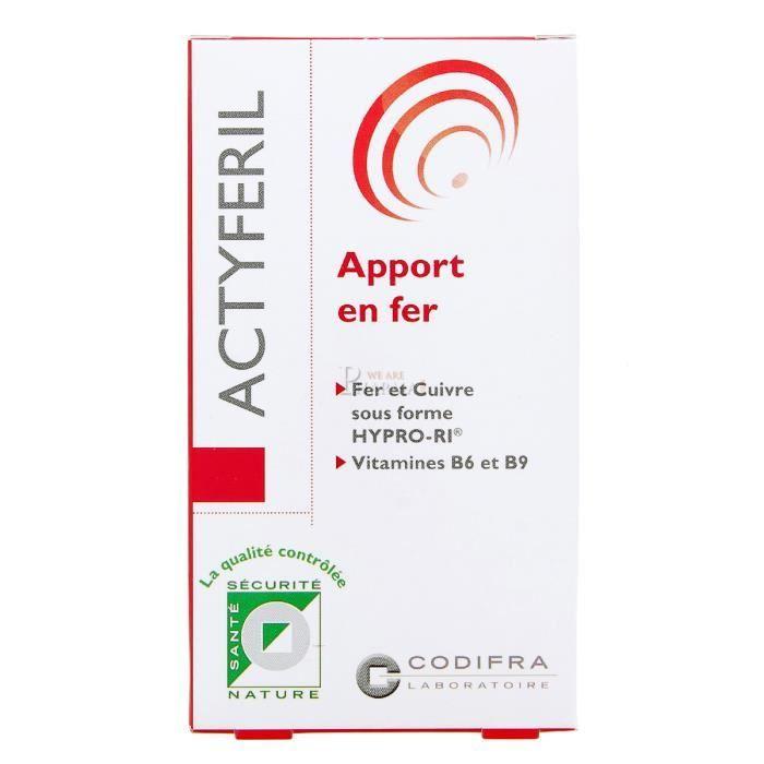 Actyferil 60 gélules