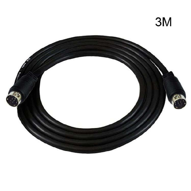 Mini-Din 9-Pin Adapterkabel Ausgezeichnete elektrische Leitfähigkeit 9-Pin Stecker auf Stecker