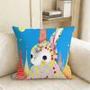 Y-Yayoi K-Kusama Artistic Style Various Sizes Square Pillow Case For Car Home Bedchamber Decor